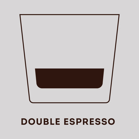 Double Espresso, Espresso Drinks, from Clive Coffee