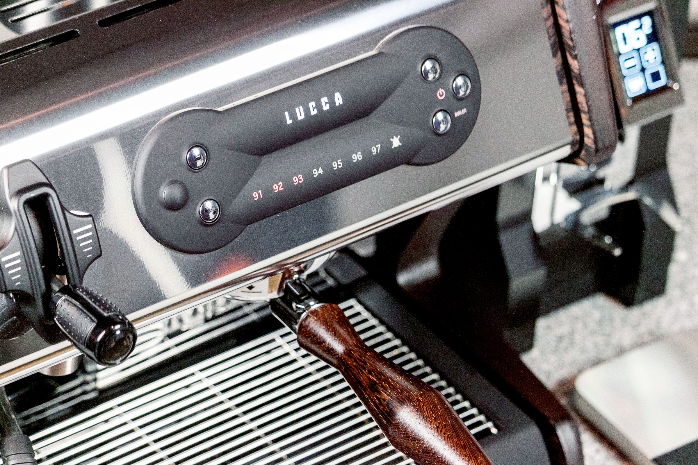 A53 Mini espresso machine interface