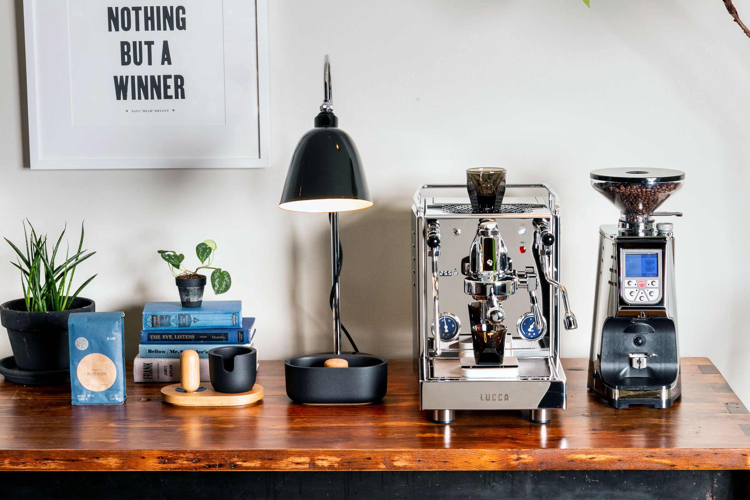 LUCCA X58 Espresso Machine and Eureka Atom 75 Espresso Grinder