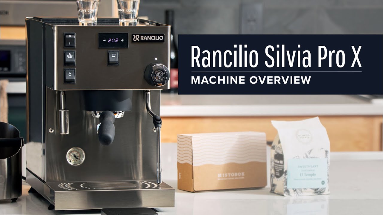 Rancilio Silvia Pro X Espresso Machine Overview Video from Clive Coffee