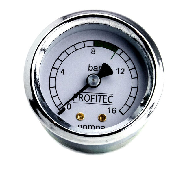 Profitec Pump Pressure Gauge Small White