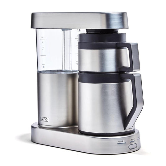 Ratio Six Coffee Maker in Stainless Steel, Clive Coffee - Knockout